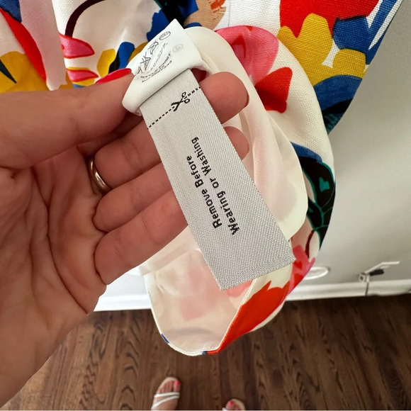 J. Crew Morning Floral All-Occasion Dress multi color fit & flare dress Size 00 - Picture 8 of 14